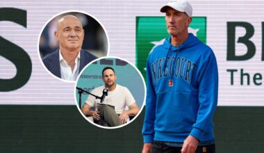 Jannik Sinner's coach shares what Andre Agassi told him about Andy Roddick in 2002