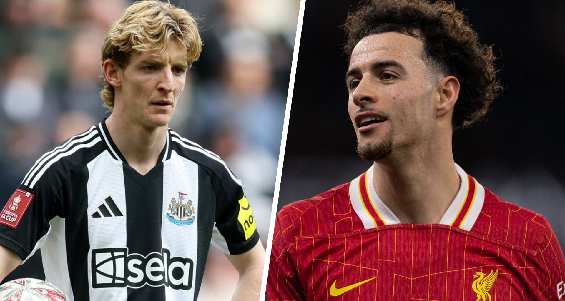 Curtis Jones explains how Liverpool transfer target Anthony Gordon has helped him transform recently