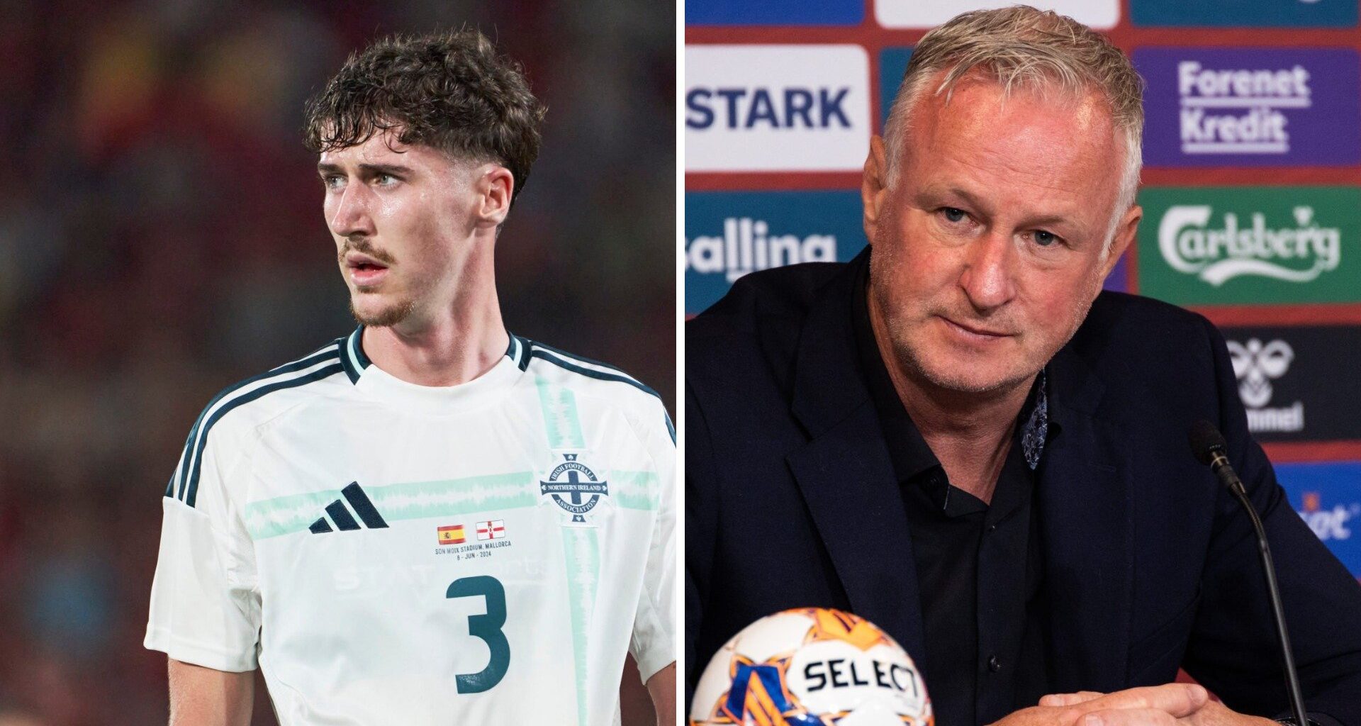 What Northern Ireland's media are saying about Everton target Trai Hume after 2-1 defeat to Denmark