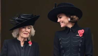 The Princess of Wales effect: Queen Camilla ‘borrows’ Kate’s signature print