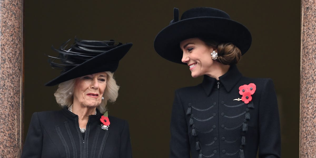 The Princess of Wales effect: Queen Camilla ‘borrows’ Kate’s signature print
