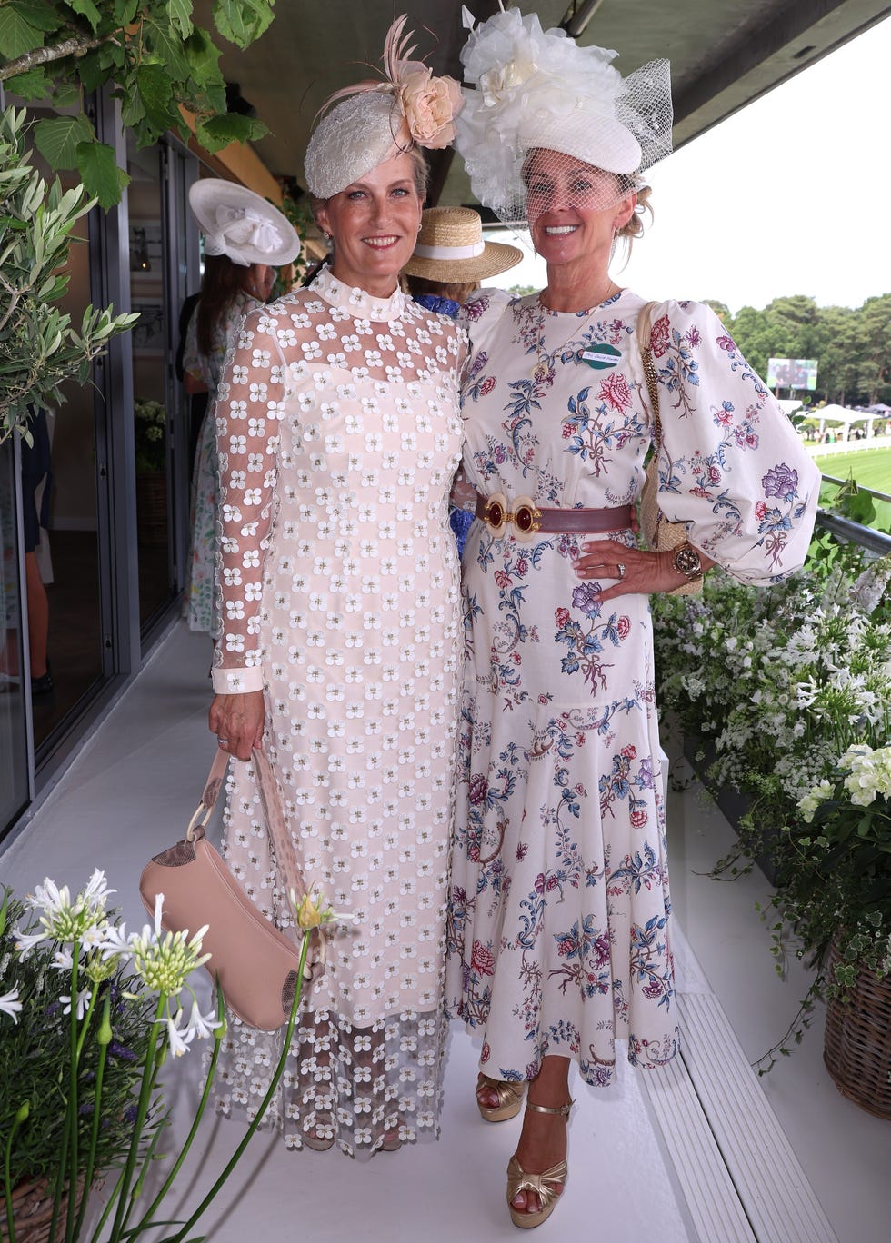ascot, england june 17: fiona howden  hrh duchess of edinburgh (l) attend royal ascot on june 17, 2025 in ascot, england. (photo by hoda davaine for howden group/getty images)