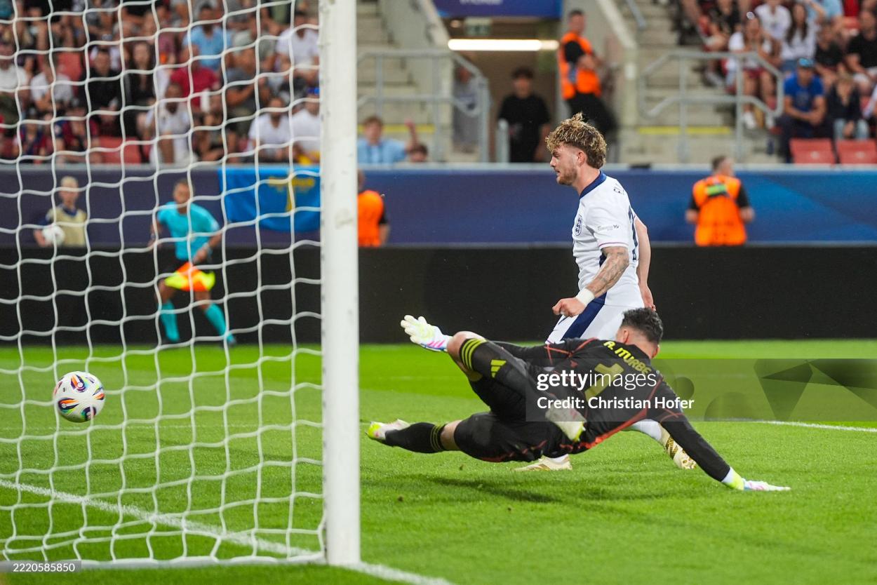 Elliott scored the second of the match inside 15 minutes (Photo by Christian Hofer/Getty Images)