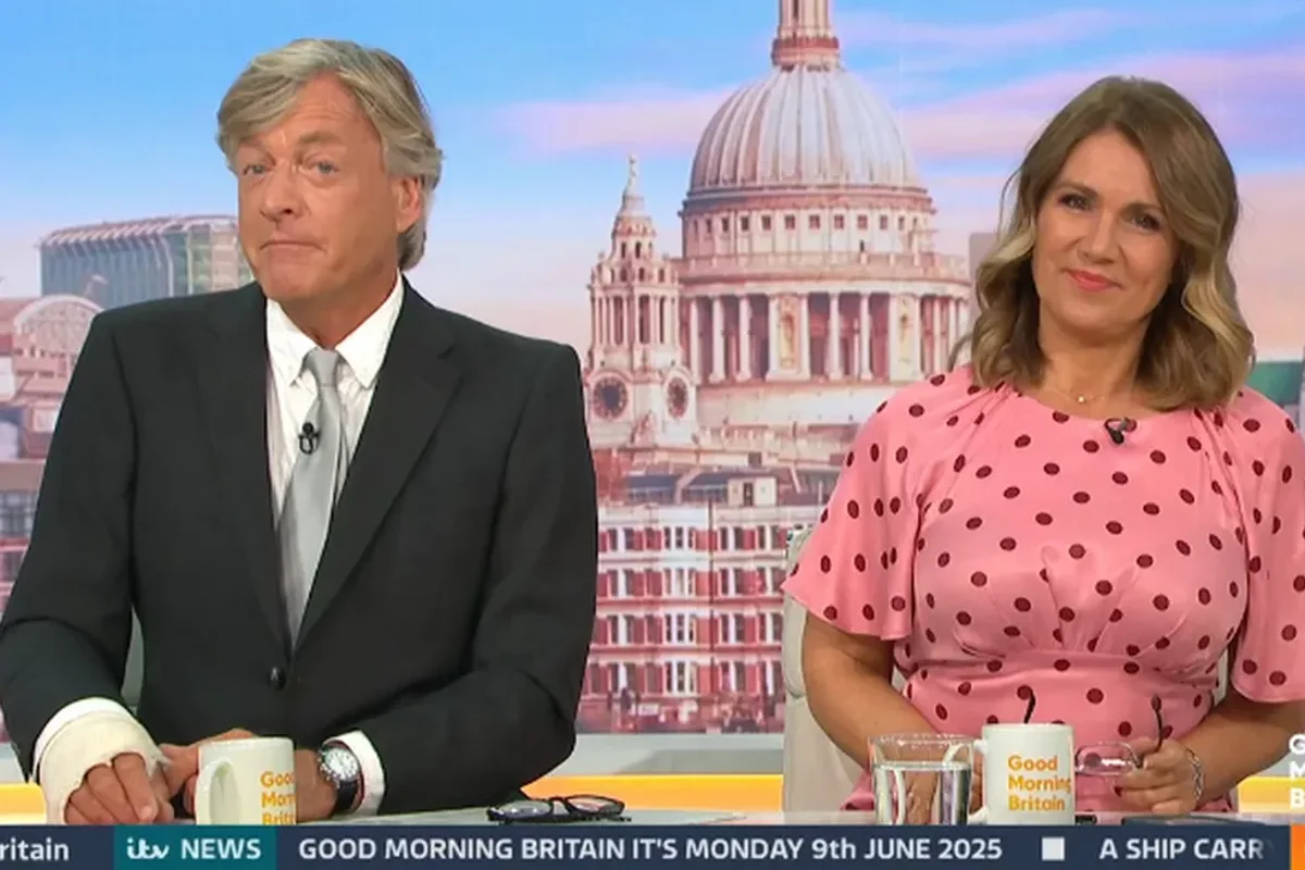 Richard Madeley shares his ‘painful’ wrist injury on Good Morning Britain