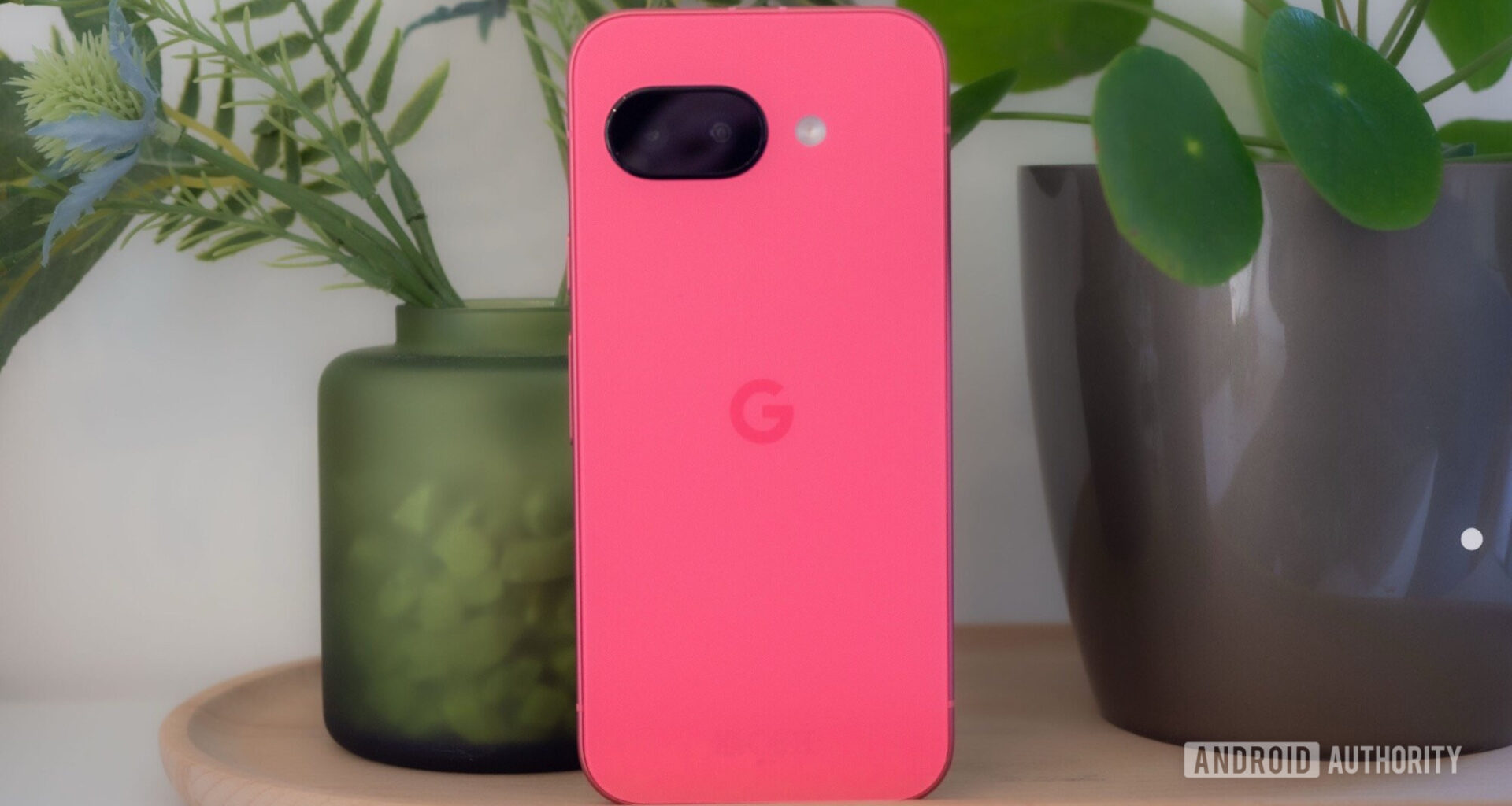 google pixel 9a back peony pink 4
