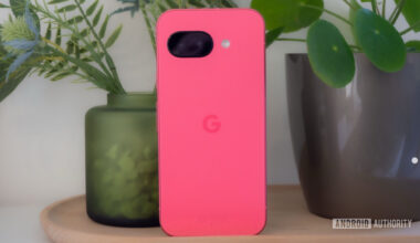 google pixel 9a back peony pink 4