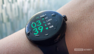 google pixel watch covered in water 2