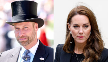 Prince William wears a top hat at Royal Ascot 2025 and Kate Middleton looks sad wearing black