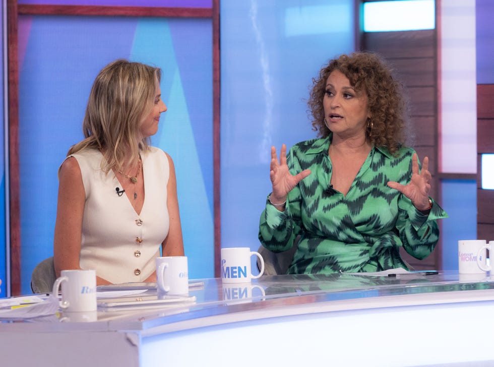 helen addis, nadia sawalha, loose women