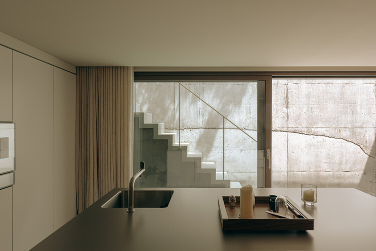 House M  / Atelier About Architecture - Interior Photography, Stairs, Countertop