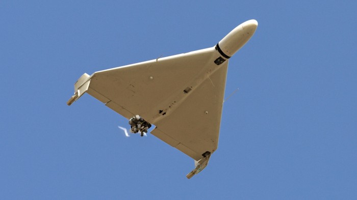 An Iranian-made Shahed 136 ‘kamikaze’ drone