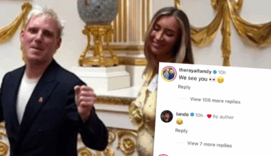 Royal family's three-word response as reality TV couple recreate Meghan's 'twerking' video at Buckingham Palace