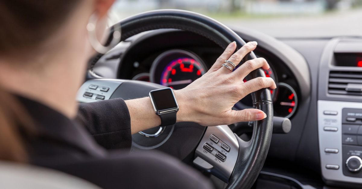 Using a smartwatch while driving in Australia could cost you $125 or $2000 in fines, depending on where you're caught