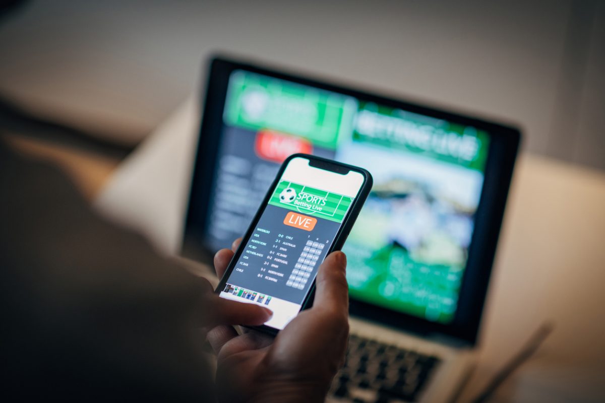 person online betting on sports
