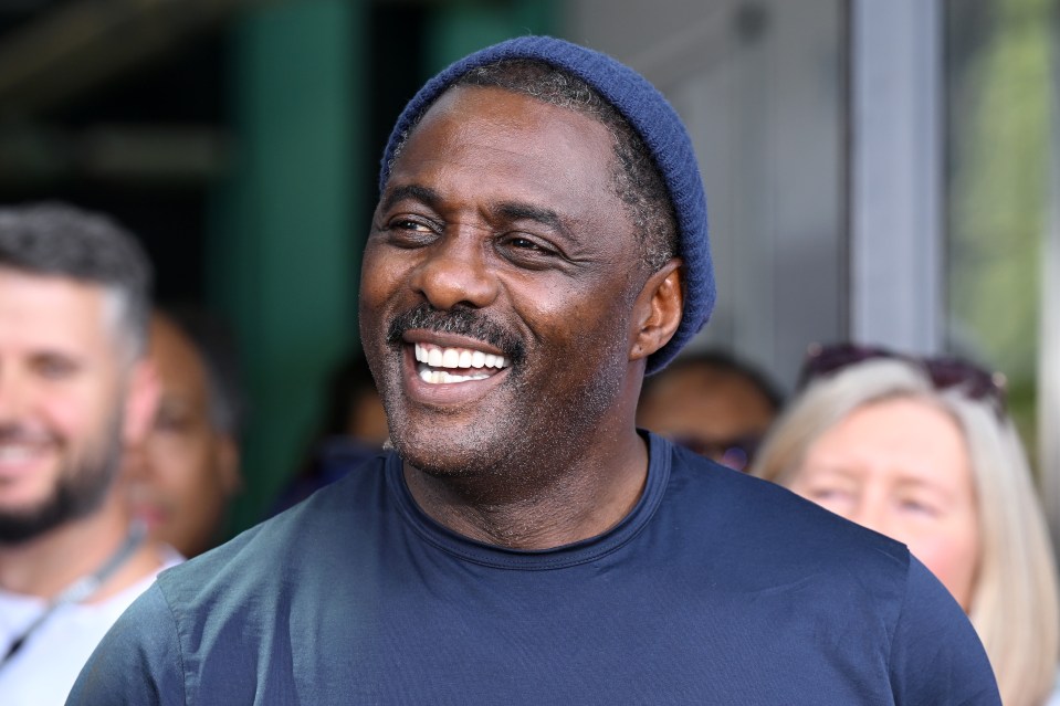 Idris Elba at a photocall.