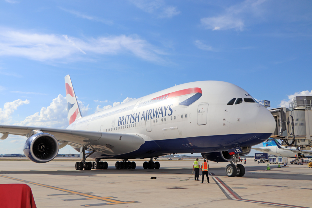 British Airways London to Miami Flight with A380 Diverted to Orlando