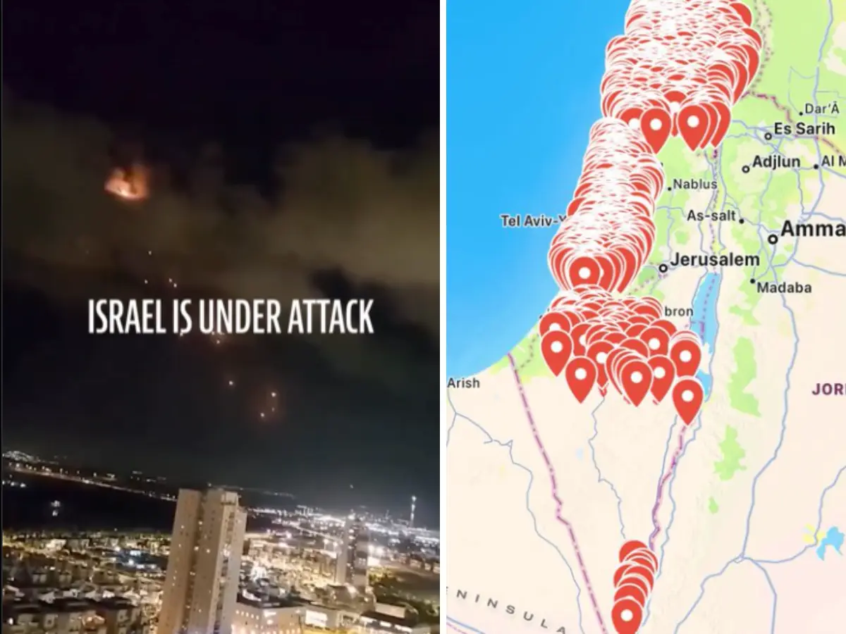  'ENTER PROTECTED SPACES': Millions of Israelis run for shelter as Iran continues to launch barrage of missiles 