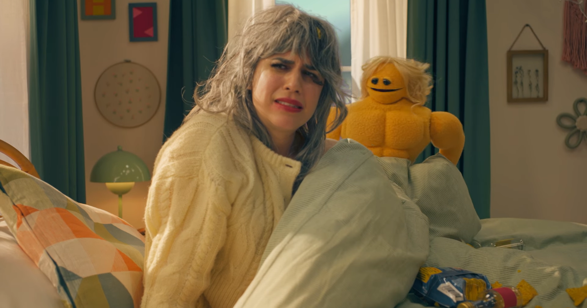 Ashly Burch gets into bed with puppets to talk about mental health