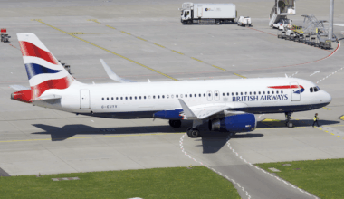 British Airways Airbus A320 G-EUYV