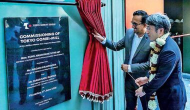 Tokyo Cement boosts capacity with high-tech 1 m ton plant in Trincomalee