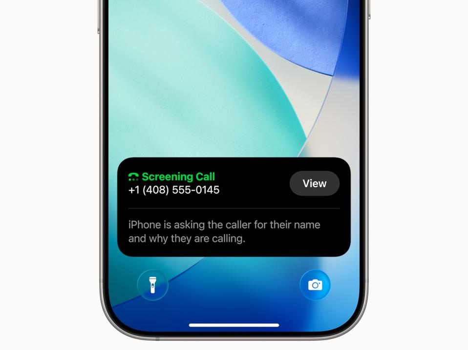 Your iPhone Will Soon Screen Calls
