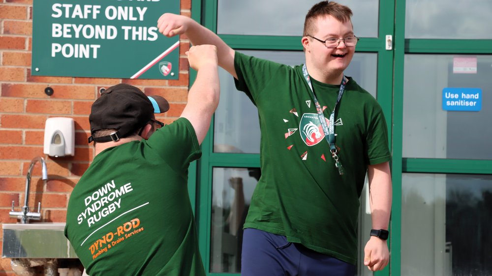 Tigers Down Syndrome rugby celebrate successful second year