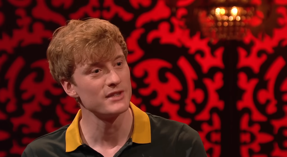 james acaster in the taskmaster studio