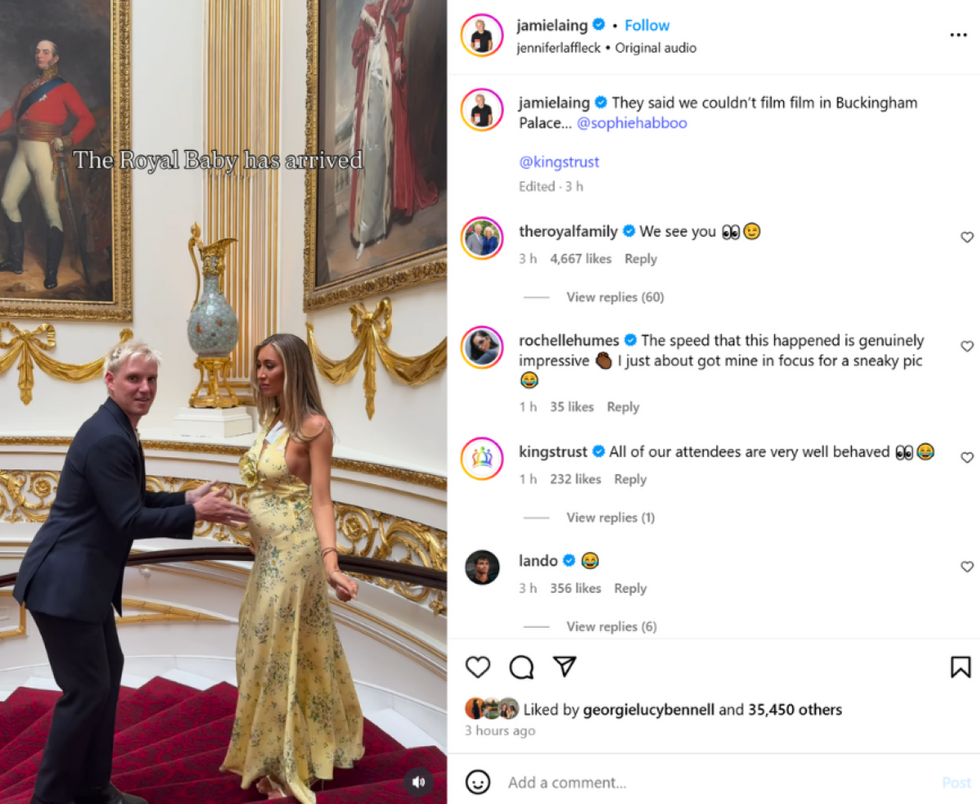 Jamie Laing and Sophie Habboo