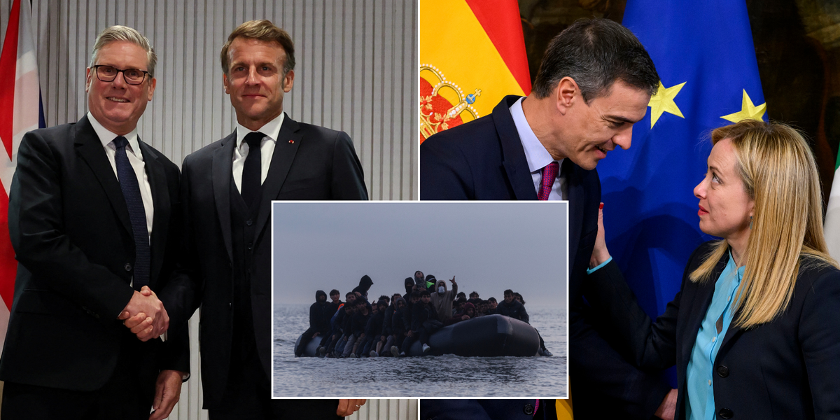 Italy and Spain send letter to EU in fury over France 'one in, one out' migrant deal with Britain