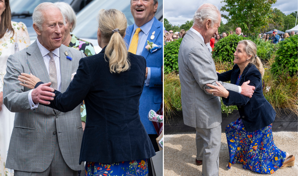 King Charles and Duchess of Edinburgh