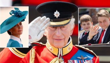 Best pictures from the King's birthday parade