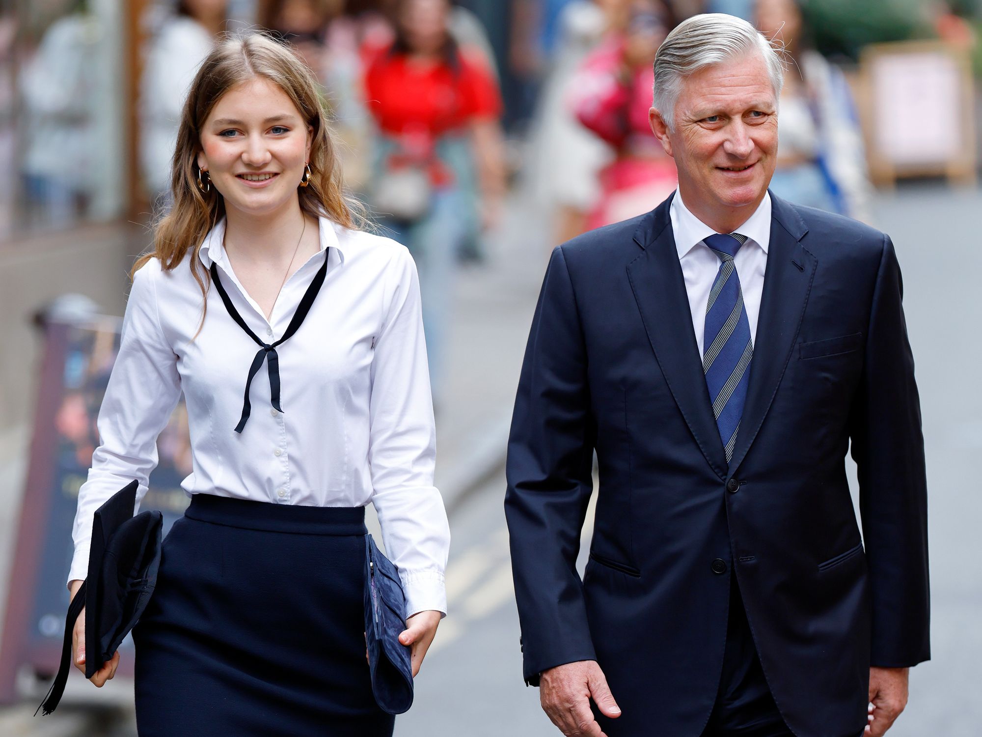 King Philippe and Princess Elisabeth of Belgium