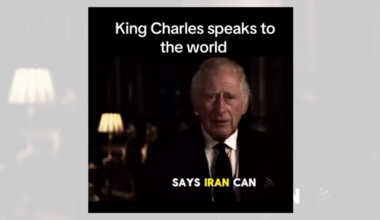 Don't fall for video of King Charles III speaking 'to the world' about Trump's Iran strikes