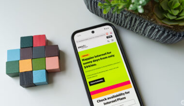 Koodo Internet on a phone.