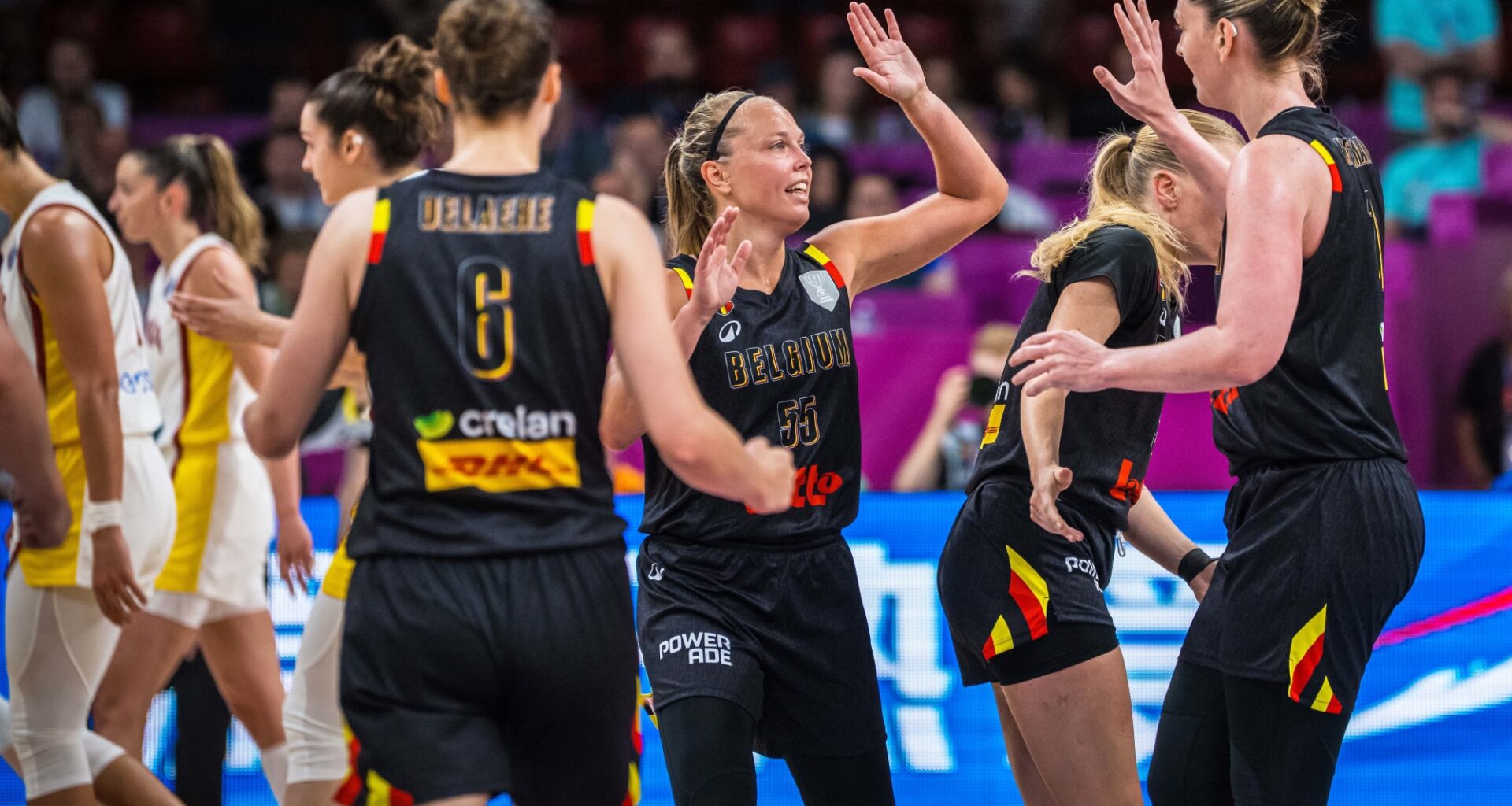 Drama as Belgium beat Spain in thriller to retain title