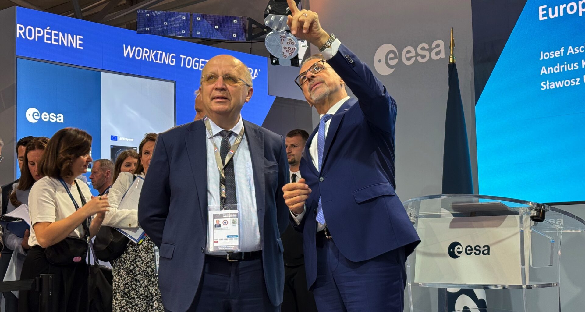 ESA and EU emphasize good relationship as they press forward on imaging constellation