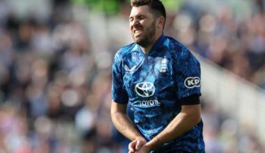England’s Overton ruled out of West Indies series