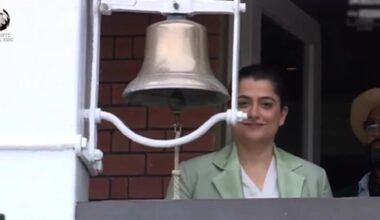 Sana Mir rings bell at Lord's following ICC Hall of Fame induction