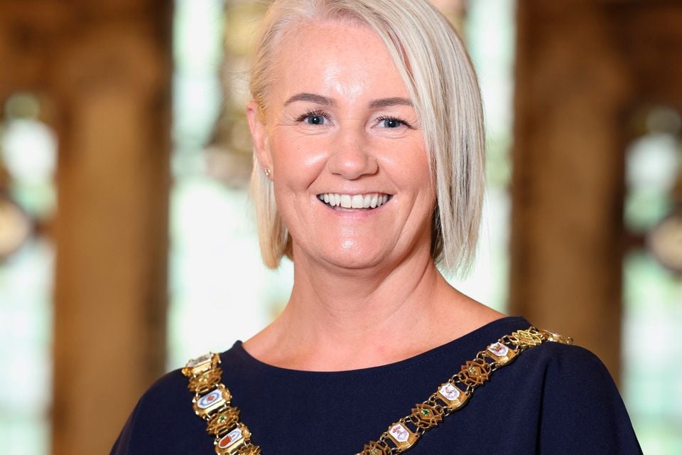 Councillor Tracy Kelly is the new Lord Mayor of Belfast