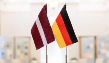 Latvian FM in Germany to strengthen security and economic ties