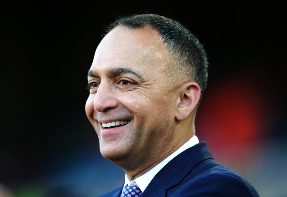 Head-and-shoulders portrait of Paraag Marathe, chairman of Leeds United.