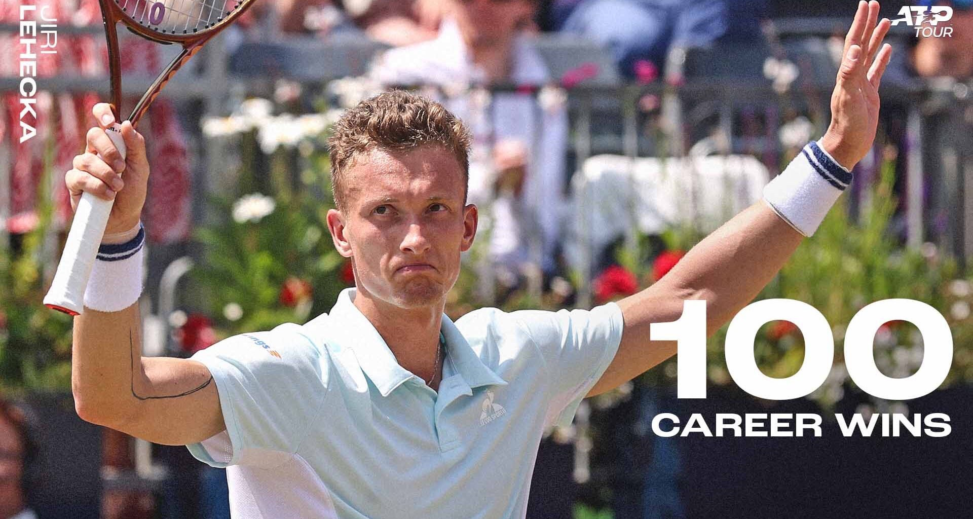 Jiri Lehecka has not dropped a set en route to the Queen's Club semi-finals.