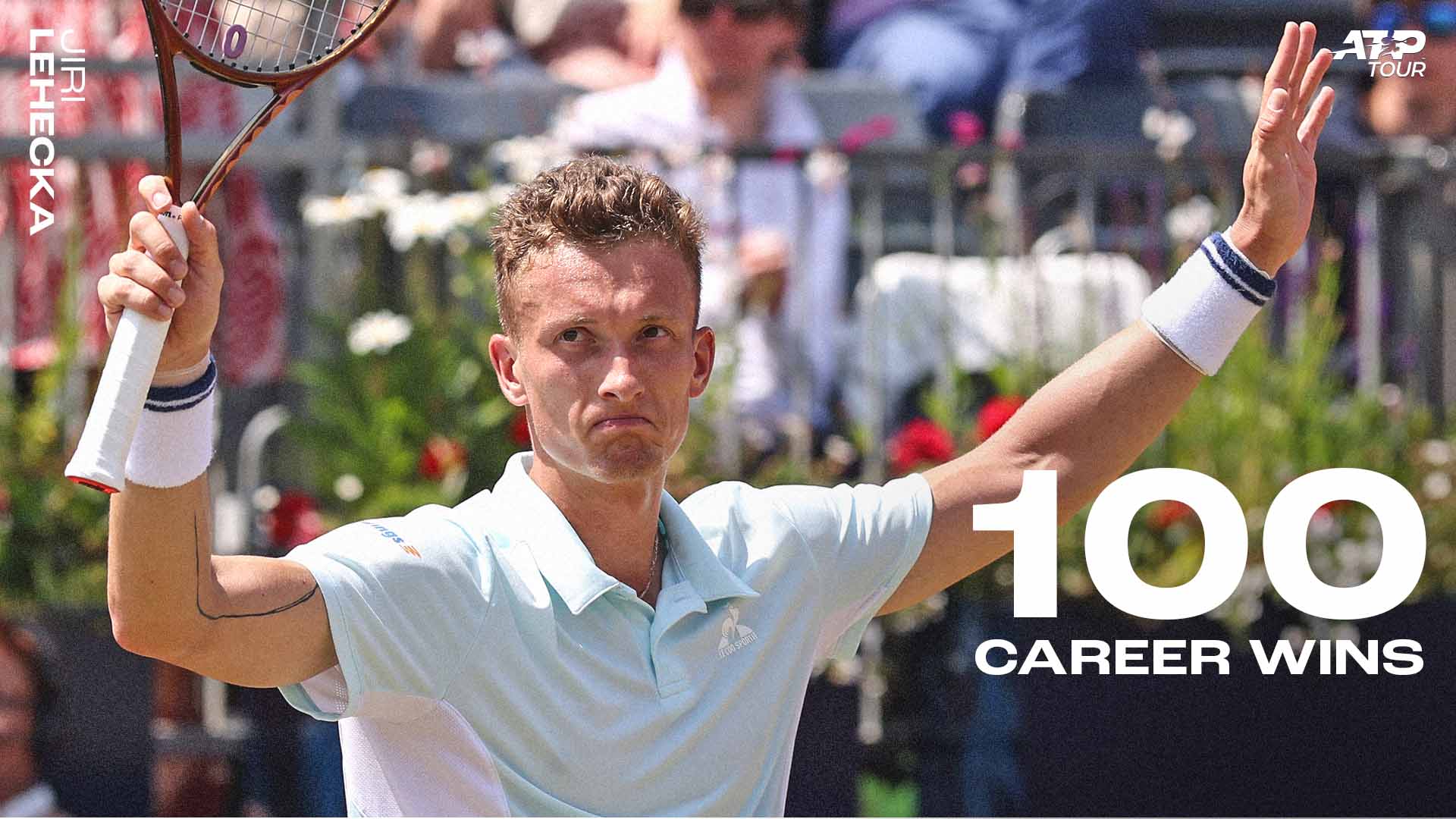 Jiri Lehecka has not dropped a set en route to the Queen's Club semi-finals. 