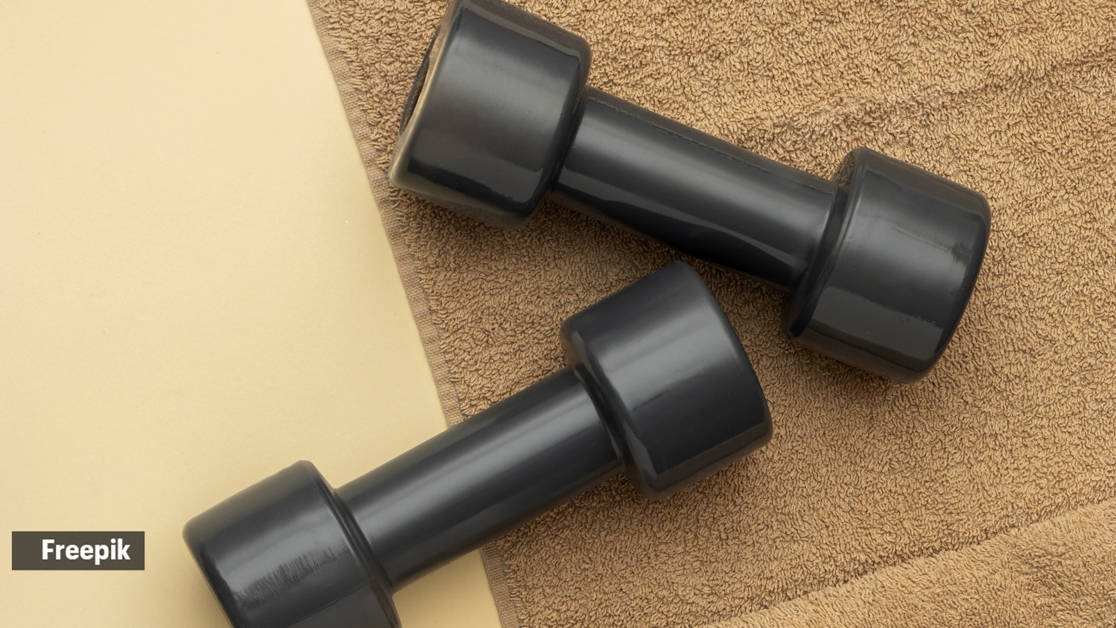 light dumbbells