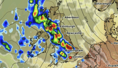 Britain to bake in 30C heat plume in just days following thunderstorm burst