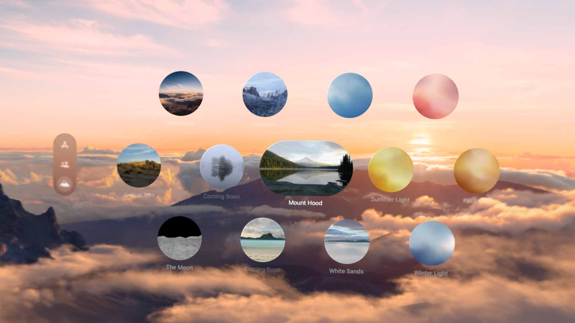 Apple Vision Pro screenshots