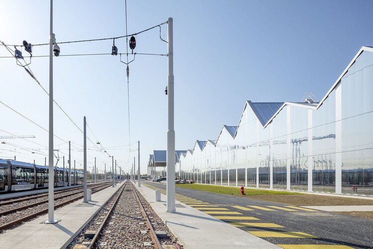 Maintenance and Storage Center T9 Tramway / Ferrier Marchetti Studio - Exterior Photography