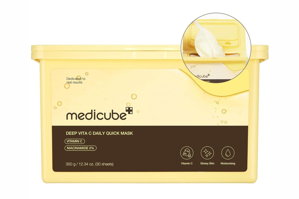 medicube Deep Vita C Daily Quick 30 Sheet Masks 