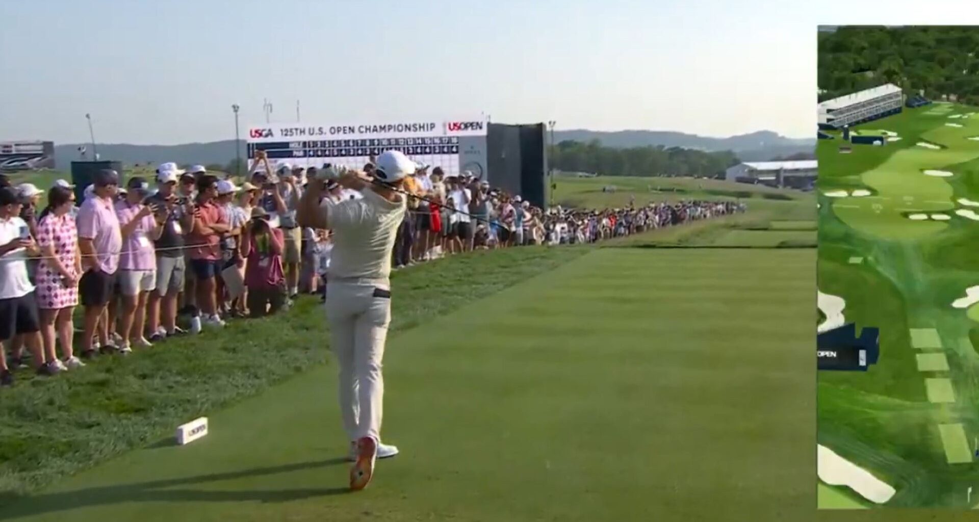 Rory McIlroy sends message to doubters with record drive - but it nearly hits fans at US Open