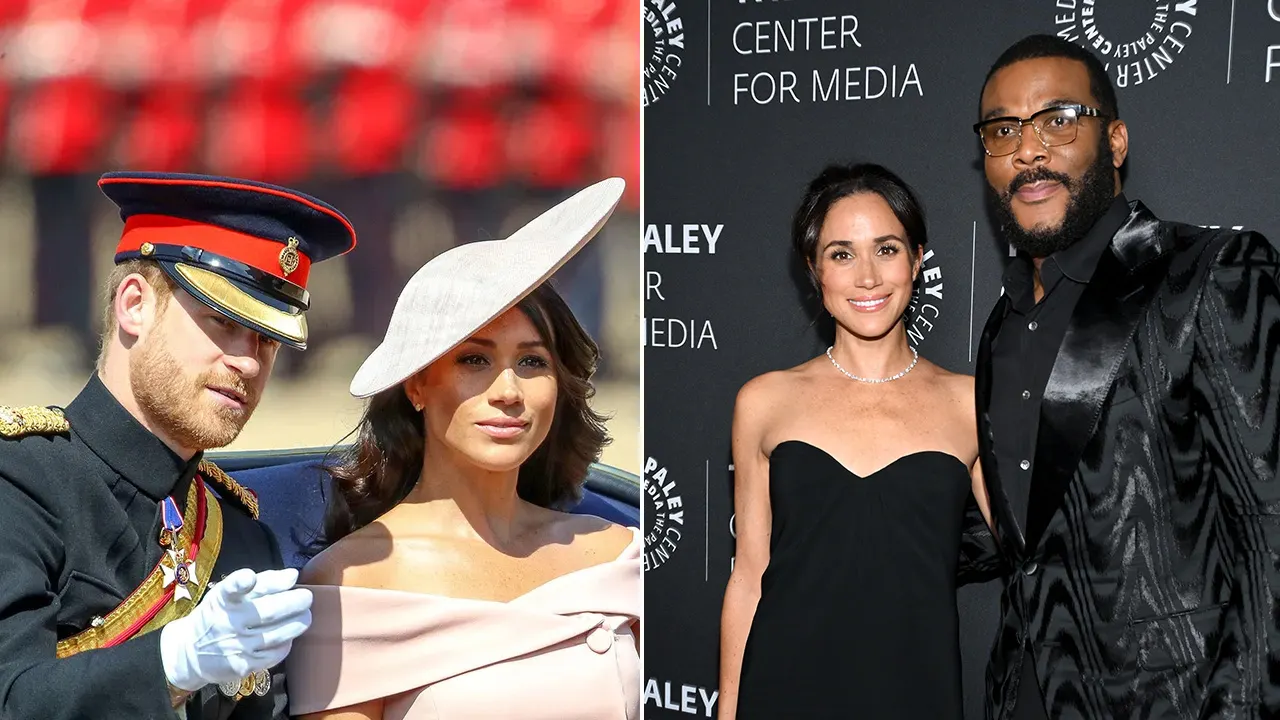 Prince Harry, Meghan Markle criticized for not defending Tyler Perry